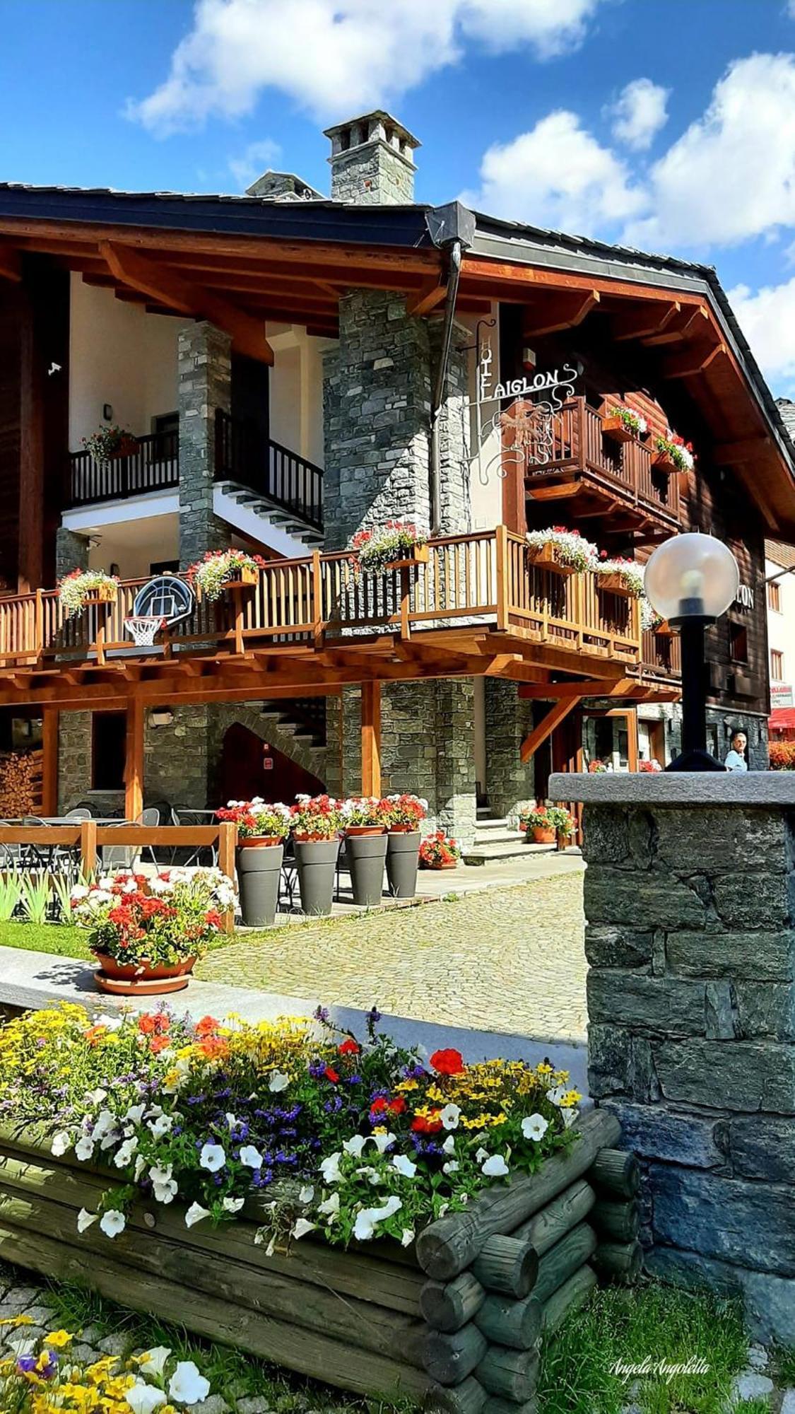 Hotel L' Aiglon Champoluc Extérieur photo