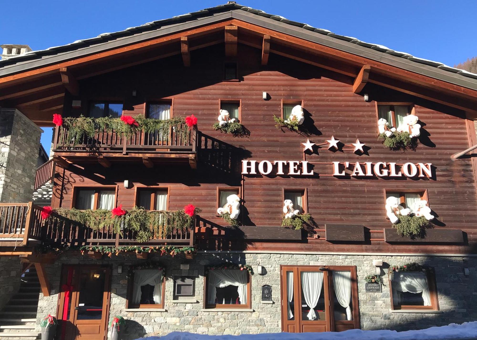 Hotel L' Aiglon Champoluc Extérieur photo