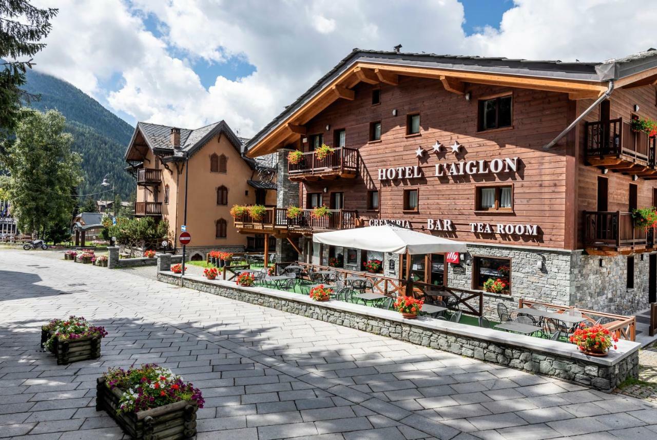 Hotel L' Aiglon Champoluc Extérieur photo