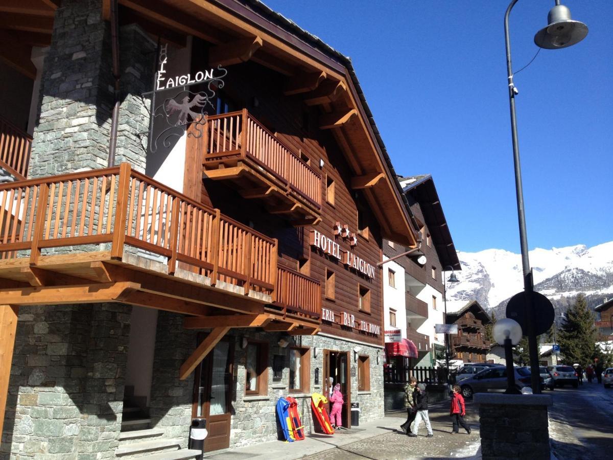 Hotel L' Aiglon Champoluc Extérieur photo